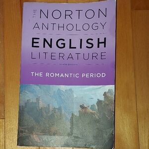 Norton Anthology English Literature Book